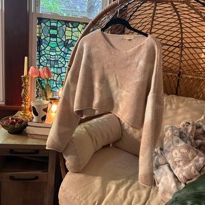 Super crop star sweater